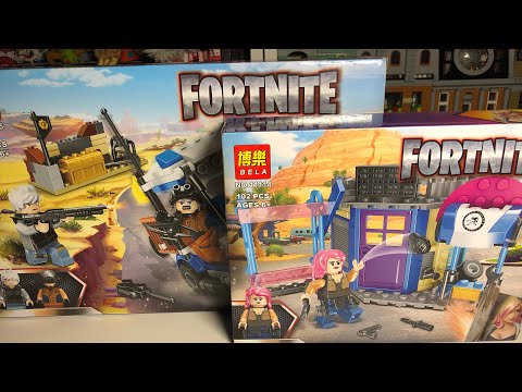 Конструктор Bl Fortnite «Защитная крепость: Бой в пустыне» 11125 / 190 деталей