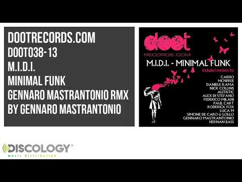 M.i.d.i. - Minimal Funk [ Gennaro Mastrantonio Rmx ] DOOT038