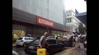 Download the video "2-10-2025: Kotsovolos, Filonos & Tsamadou street in Pireas, Athens, Greece"
