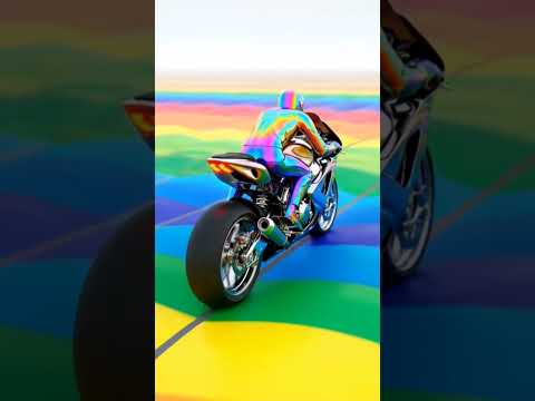 Motorcycle Rainbow Run 🌈🏍️