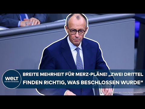 BUNDESTAG: Nach Beschluss mit AFD-Stimmen! Zwei Drittel! Breite Mehrheit für Merz' Migrationspläne