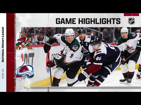 Coyotes @ Avalanche 2/1/2022 | NHL Highlights