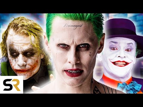 歷代小丑大比拚 (The Amazing Evolution Of The Joker Throughout History)