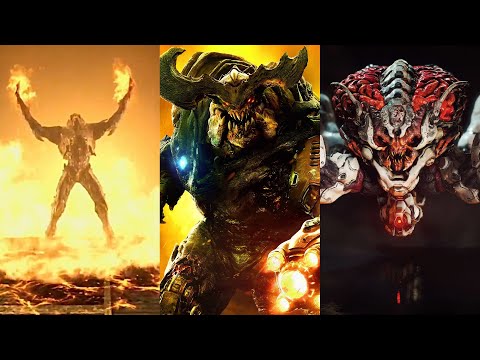The Graphical Evolution of Cyberdemon, Spider Mastermind And Arch-Vile From DOOM To DOOM Eternal