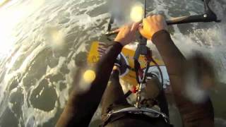 preview picture of video 'kitesurfing GoPro atlantic city'