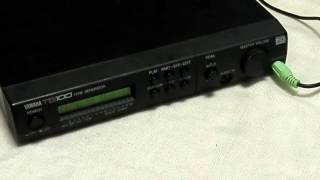 Video thumbnail for 22159 YAMAHA Tone Generator TG100 by eastexit japan merchant