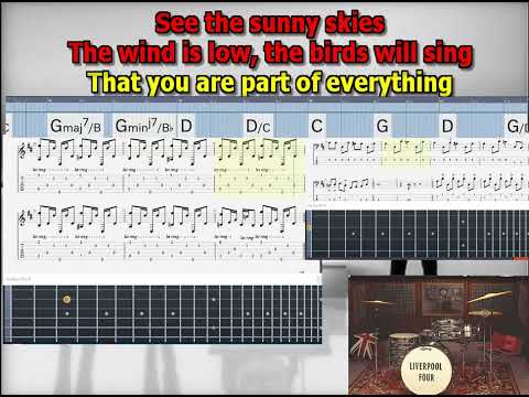 Dear Prudence Beatles drum and bass only lyrics chords deconstructing