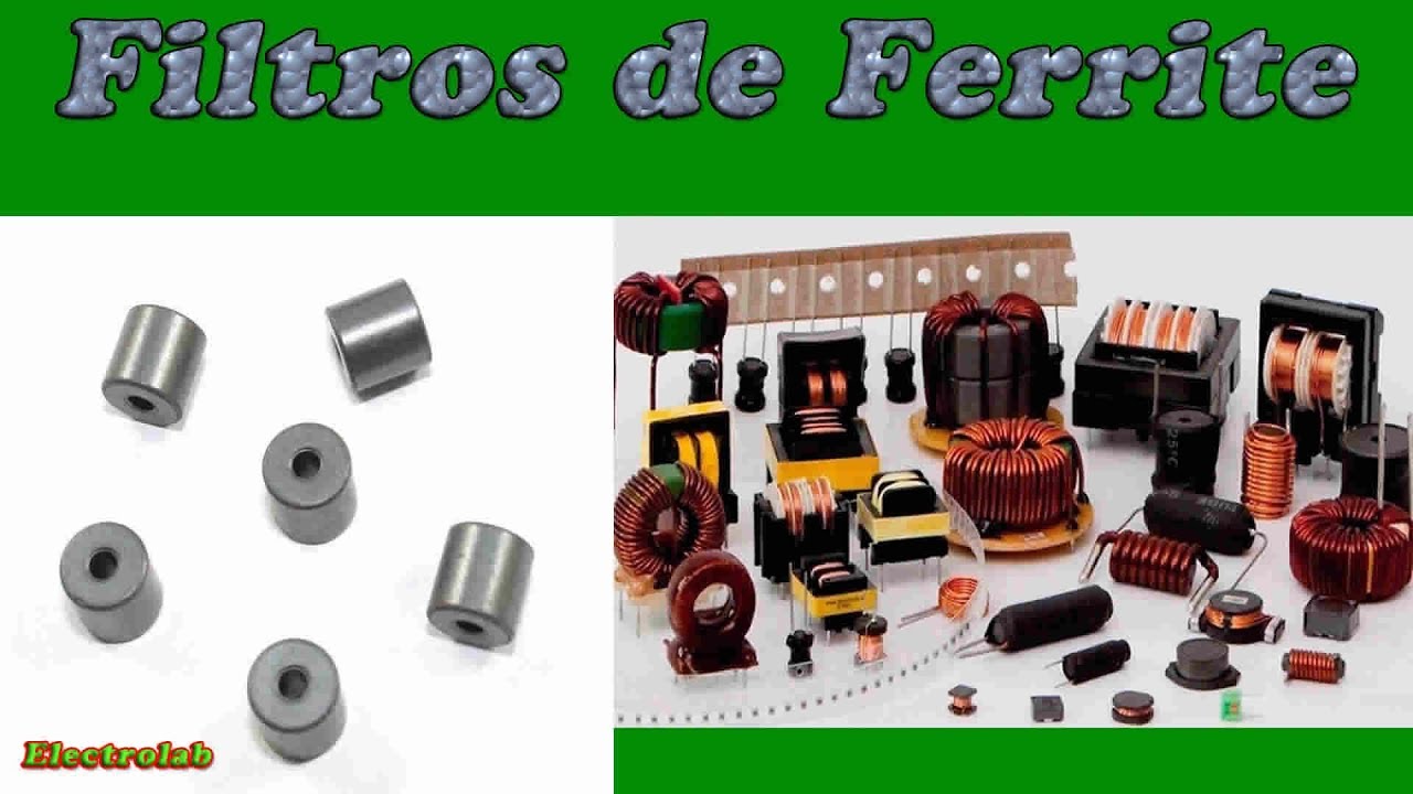 Ferrites, o que são? Seu uso como filtro!