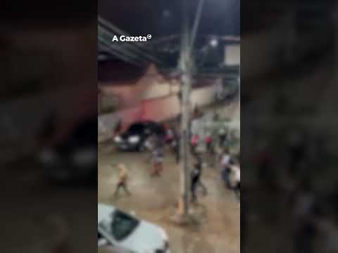 Uso de armas de gel por grupo de 200 jovens em Guaçuí vira caso de polícia  #shorts #noticias