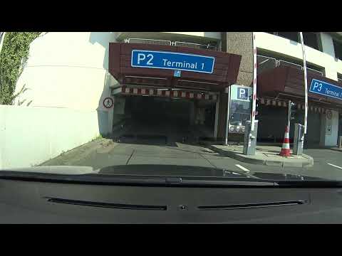 MK-DOKU Airport Frankfurt Anfahrt Parkhaus T 1 (2023 06 08)