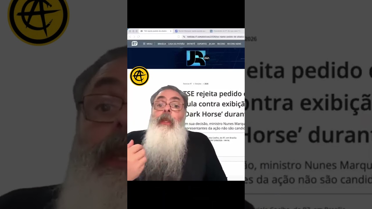 TSE nega PEDIDO do PT para SUSPENDER DARK HORSE durante ELEIÇÃO