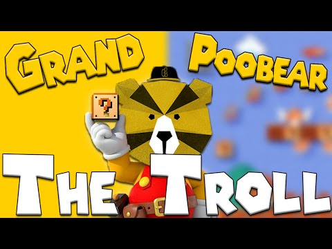 The Troll Level - Grand Poobear Mario Maker Stream Highlights