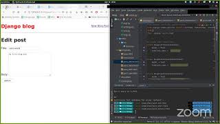 Download the video "Python: CRUD with Django"