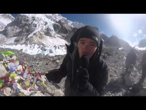 Adele - Hello : Dawson live cover from Mount Everest base camp 5364m
