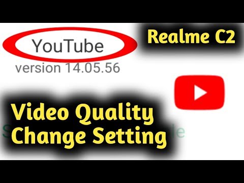 Realme C2, C3 YouTube Video Quality Change Setting