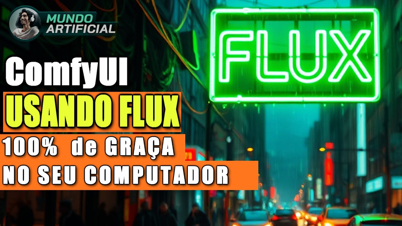 Como Usar FLUX usando ComfyUI 100% de Graça e illimitado em seu PC