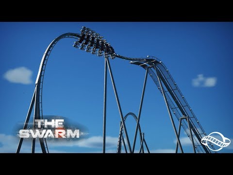 Making The Swarm Part 1 (Thorpe Park) - Planet Coaster