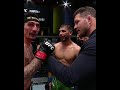 Max Holloway shows some love to Yair Rodriguez after their battle | #Shorts