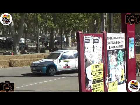 Finale nationale des slaloms 2024 - Beaucaire - 067 - MAURIN Elodie - Peugeot 106 Rallye