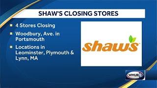 Shaw's supermarket to close 1 NH location, 3 Mass. locations