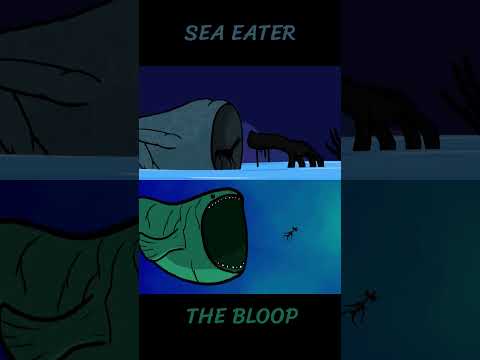 Trevor Henderson Eating Contest - Bloop vs Sea Eater #animation #bloop #seaeater #trevorhenderson