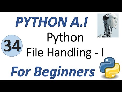 Machine Learning Tutorial Python 34 Python File Handling Part 1