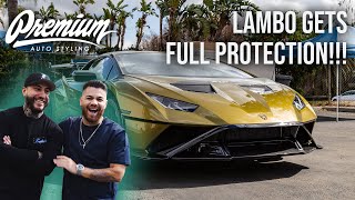 FULLY PROTECTING A $600,000 LAMBORGHINI HURACÁN STO!!