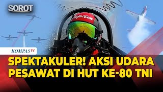 Download lagu [FULL] Spektakuler! Aksi Pesawat Jet Tempur hingga Helikopter di HUT ke-80 TNI mp3