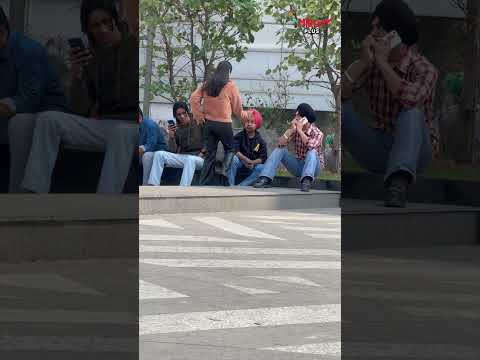 Girl pranks on Cute boys ! | Mirchi Omika | Mirchi Punjabi | Funny Prank