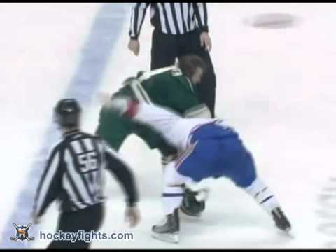 Ryan White vs Clayton Stoner Mar 20, 2011