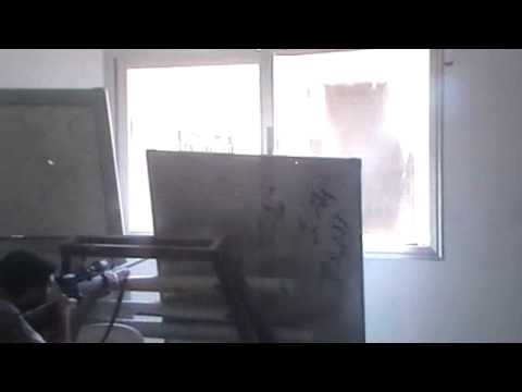 قنص عناصر قوات النظام من قبل كتيبة الشهيد محمد الصاحب في مشفى تلدو في حمص