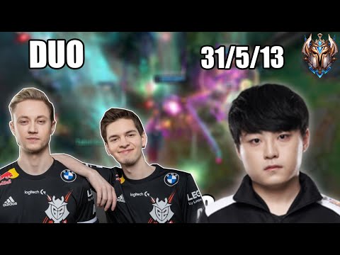 ShowMaker VS Rekkles duo Miky destroy the EU ranks with 31kill | Rekkles miky stream shomaker replay