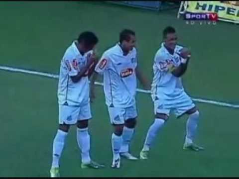 Santos 3 Ferroviária 0 - Amistoso 04.07.2010
