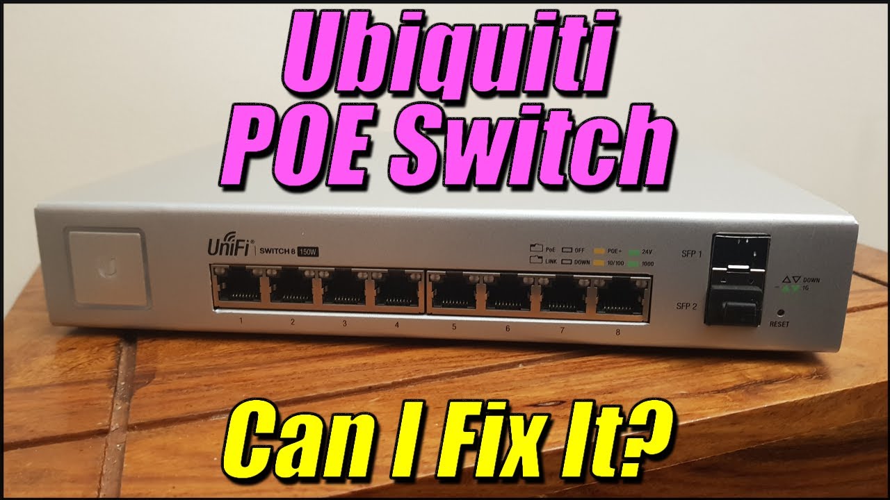 Faulty Ubiquiti POE Network Switch | Can I Fix It?