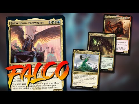 Falco vs Muldrotha vs Meren vs Orcus | Commander / CMDR Gameplay | tribalkai