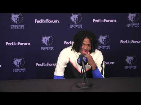 MEMvDEN: Ja Morant postgame 11.1.21