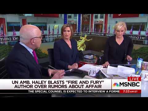 MORNING JOE 2/2/18:Mika Brzezinski cuts off Michael Wolff over affair rumors