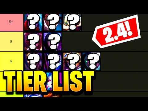 WILD RIFT ADC TIER LIST FOR PATCH 2.4!