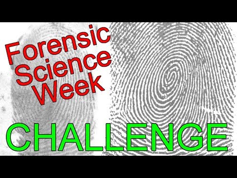 Forensic Science Week - Fingerprint Comparison Challenge - Part 1