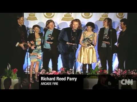 Grammy Award 2011 Arcade Fire wins Album of the Year at the 53rd Annual Grammy Awards