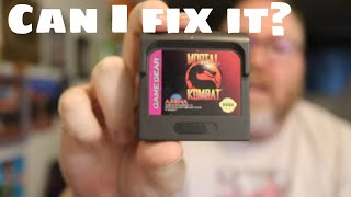 Can I Get These Game Gear Games Working? Open Cart Surgery