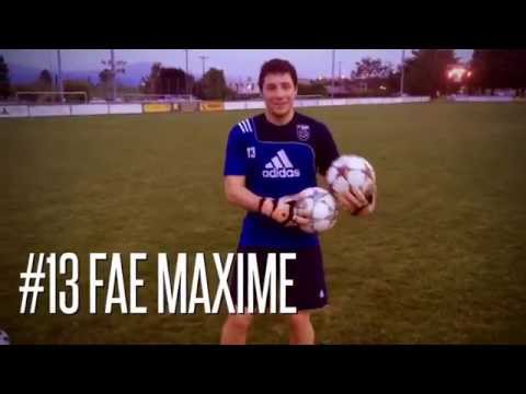 Petit challenge après l'entraînement.