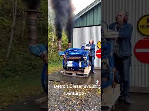 8v 92 Detroit diesel