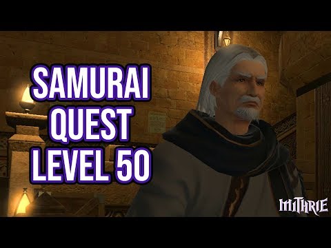 FFXIV 4.0 1067 Samurai Quest Level 50