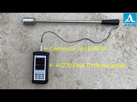EMA thickness gauge A1270 - high temperature measurement