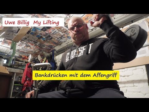 Uwe Billig My Lifting - Bankdrücken mit dem Affengriff