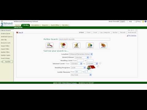 Using Follett Destiny to Find Books for Students'...