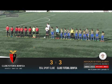 Real SC (3-3) Futebol Benfica [FUT9 S13] J13