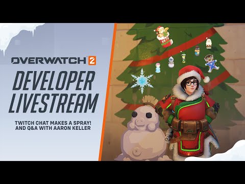 Developer Livestream | Live Overwatch Spray Drawing + Q&A with Aaron Keller