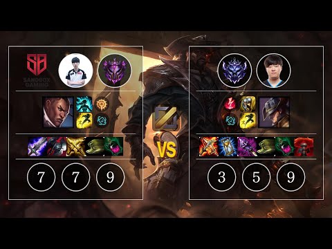 SB TolanD Lucian vs Progamer TRY Twisted Fate Mid - KR Patch 10.12